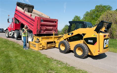 laying asphalt with skid steer|asphalt skid steer specs.